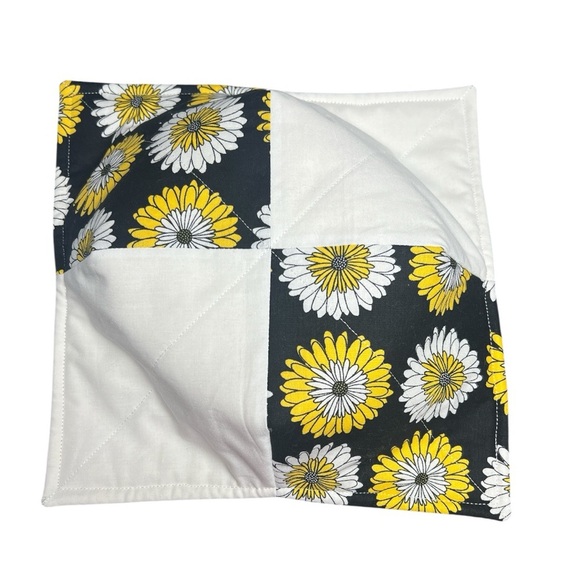 Hand Crafted Large Bowl Cozy Microwavable Padded Cotton Pot Holder - Picture 10 of 12